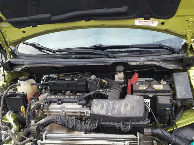 KL8CD6S99DC501935 - 2013 CHEVROLET SPARK 1LT Зеленый фото 7