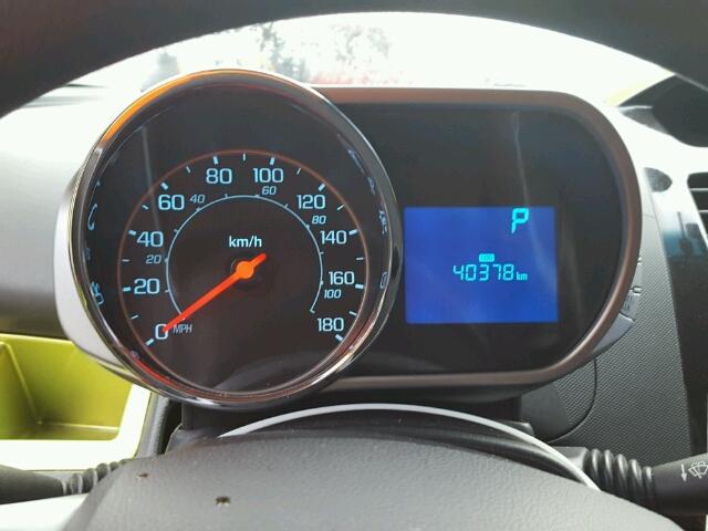 KL8CD6S99DC501935 - 2013 CHEVROLET SPARK 1LT Зеленый фото 8