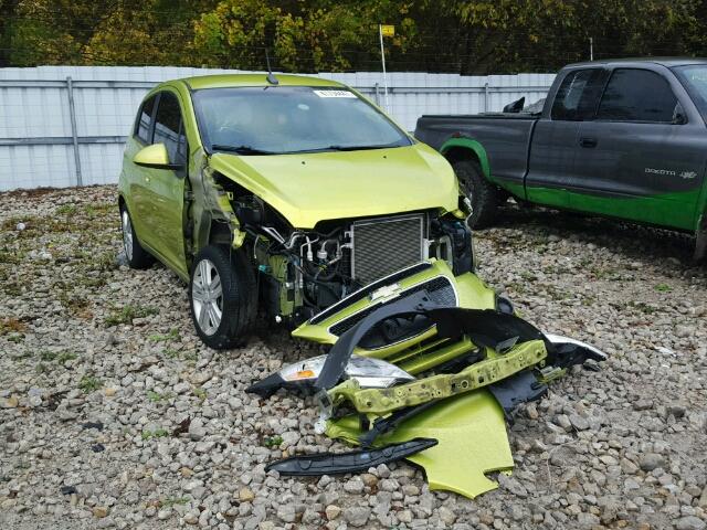 KL8CD6S99DC501935 - 2013 CHEVROLET SPARK 1LT Зеленый фото 9