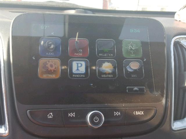 1G1ZH5SX8GF340858 - 2016 CHEVROLET MALIBU PRE BLACK photo 9