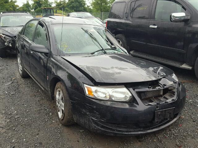 1G8AZ58F36Z154099 - 2006 SATURN ION LEVEL BLACK photo 1
