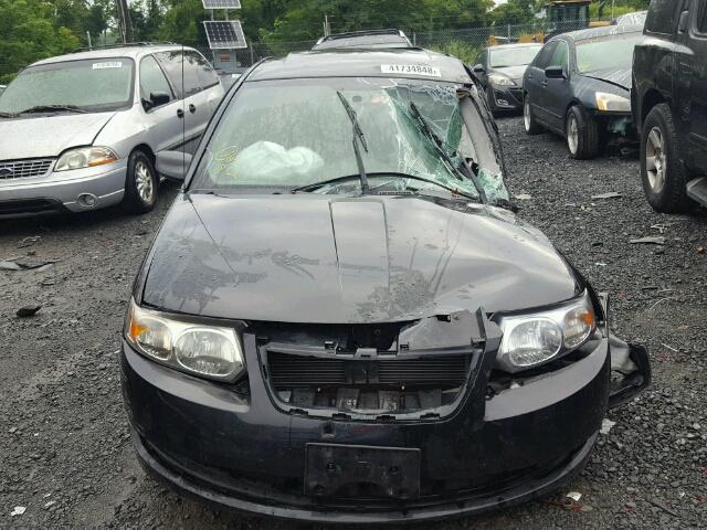 1G8AZ58F36Z154099 - 2006 SATURN ION LEVEL BLACK photo 9