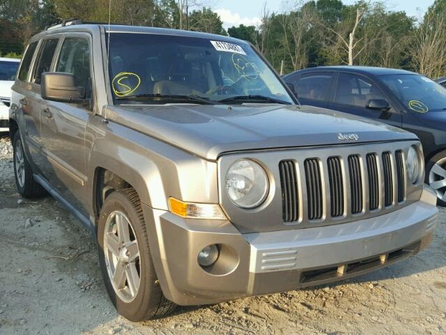 1J8FF48W77D293836 - 2007 JEEP PATRIOT BEIGE photo 1