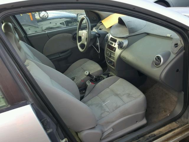 1G8AZ55F56Z104406 - 2006 SATURN ION LEVEL SILVER photo 5