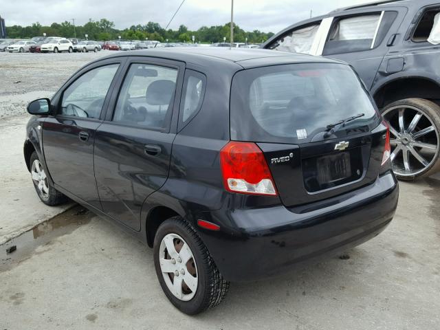 KL1TD66677B743034 - 2007 CHEVROLET AVEO BASE Qara foto 3