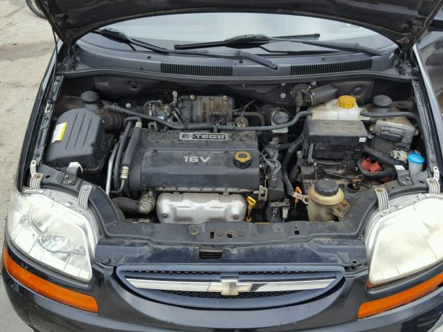 KL1TD66677B743034 - 2007 CHEVROLET AVEO BASE Qara foto 7