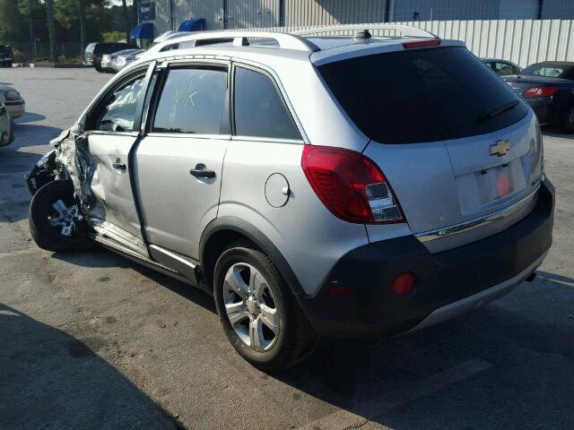 3GNAL2EK6DS630581 - 2013 CHEVROLET CAPTIVA LS 银色 照片 3