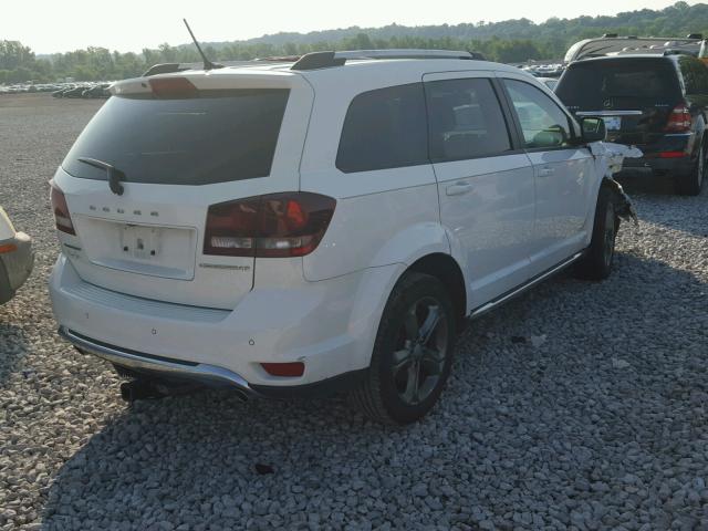 3C4PDCGG0FT752770 - 2015 DODGE JOURNEY CR WHITE photo 4