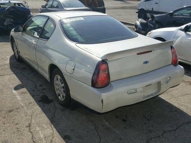 2G1WW12E939273819 - 2003 CHEVROLET MONTE CARL 棕色 照片 3