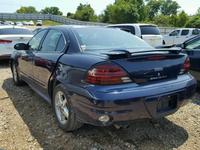 1G2NF52E24M683445 - 2004 PONTIAC GRAND AM S Mavi foto 3