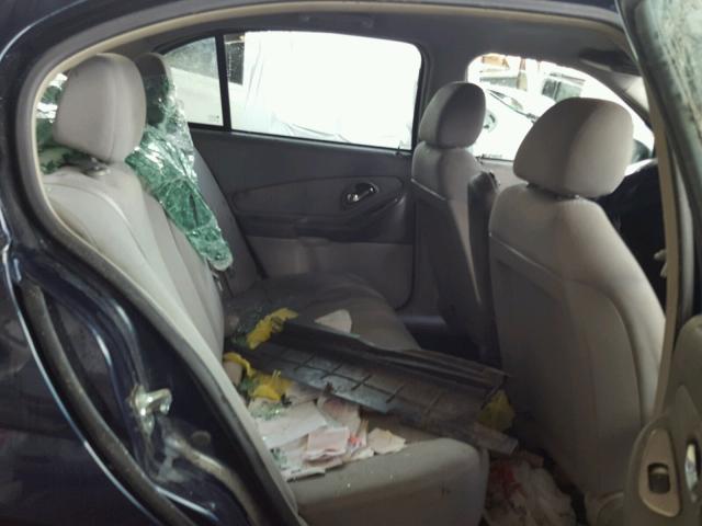 1G1ZS58N77F128556 - 2007 CHEVROLET MALIBU LS Mavi foto 6