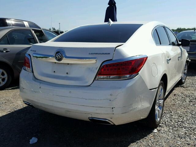 1G4GF5E39CF327071 - 2012 BUICK LACROSSE P WHITE photo 4