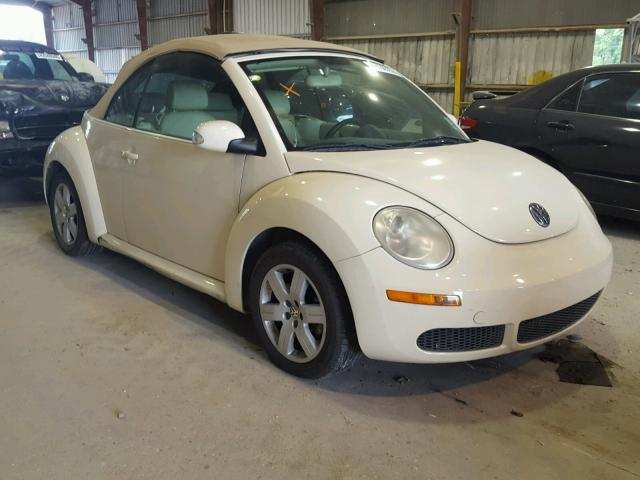 3VWRF31Y17M407955 - 2007 VOLKSWAGEN NEW BEETLE 奶油色 照片 1