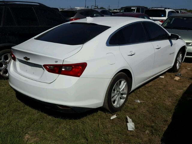 1G1ZE5ST5HF133867 - 2017 CHEVROLET MALIBU WHITE photo 4