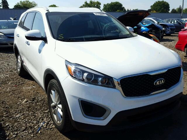 5XYPG4A36GG162536 - 2016 KIA SORENTO WHITE photo 1