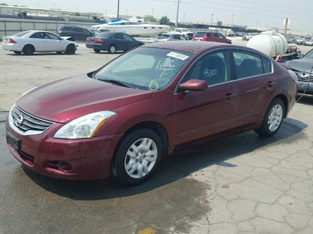 1N4AL2AP6BC174150 - 2011 NISSAN ALTIMA BAS BURGUNDY photo 2