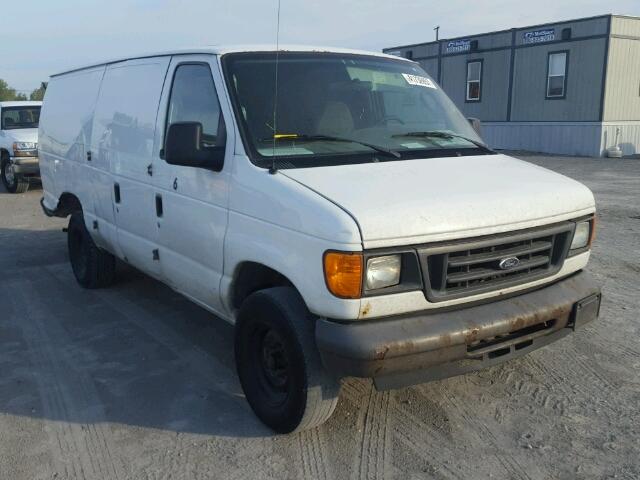 1FTSS34L17DB12043 - 2007 FORD ECONOLINE WHITE photo 1