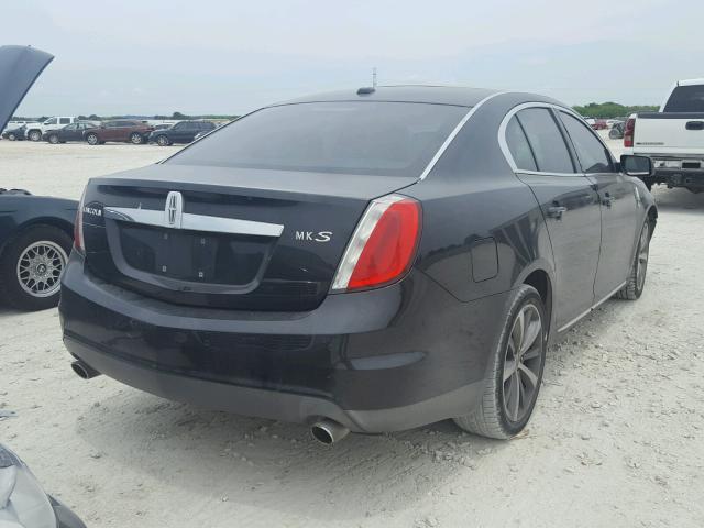 1LNHM93R09G603987 - 2009 LINCOLN MKS BLACK photo 4