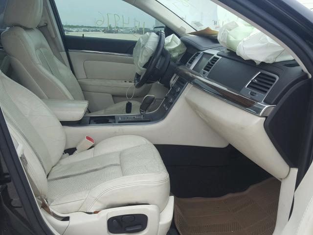 1LNHM93R09G603987 - 2009 LINCOLN MKS BLACK photo 5