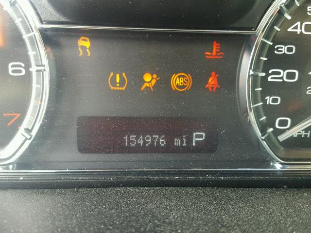 1LNHM93R09G603987 - 2009 LINCOLN MKS BLACK photo 8