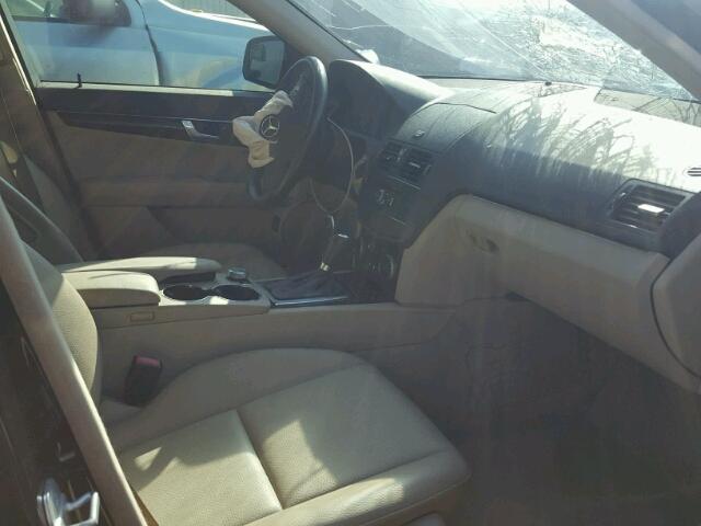 WDDGF54X19R069988 - 2009 MERCEDES-BENZ C Черный фото 5