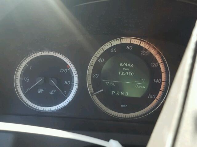 WDDGF54X19R069988 - 2009 MERCEDES-BENZ C Черный фото 8