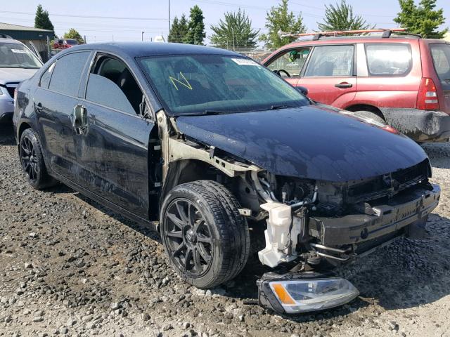 3VW2K7AJ6CM423991 - 2012 VOLKSWAGEN JETTA BASE Սև լուսանկար 1