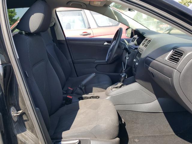 3VW2K7AJ6CM423991 - 2012 VOLKSWAGEN JETTA BASE Սև լուսանկար 5
