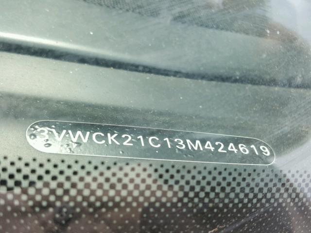 3VWCK21C13M424619 - 2003 VOLKSWAGEN NEW BEETLE Gümüş foto 10