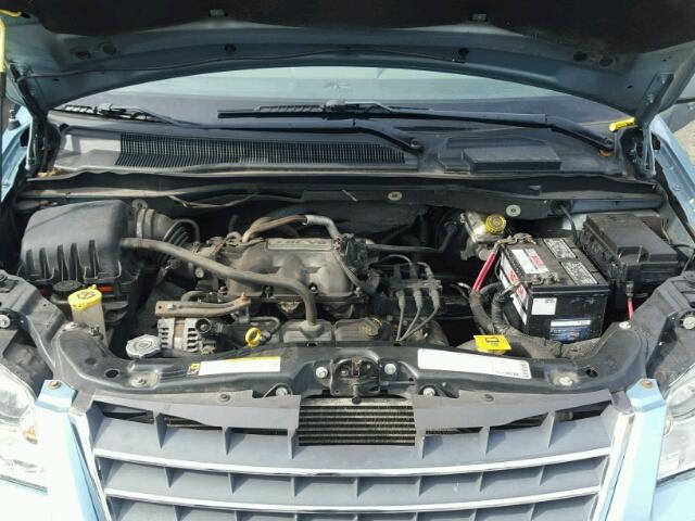 2A8HR54199R589814 - 2009 CHRYSLER TOWN & COU BLUE photo 7