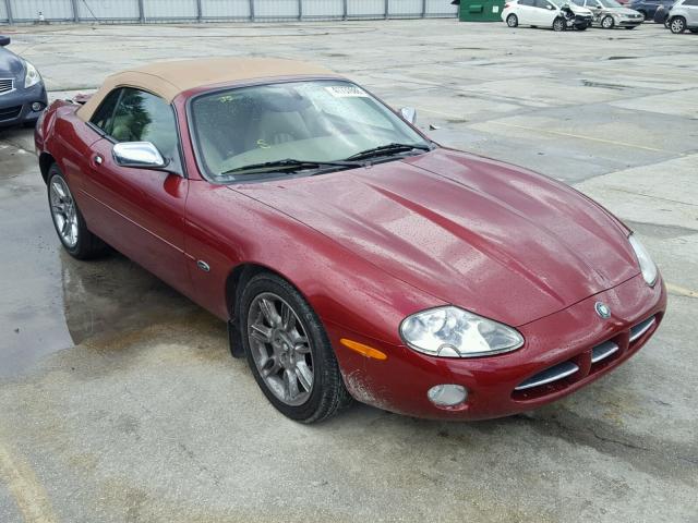 SAJDA42C01NA16026 - 2001 JAGUAR XK8 MAROON photo 1