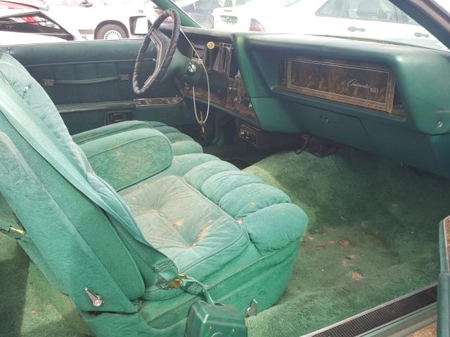 7Y89A821671 - 1977 LINCOLN MARK VII GREEN photo 5