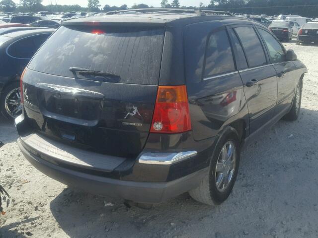 2C8GF68404R638279 - 2004 CHRYSLER PACIFICA BLACK photo 4