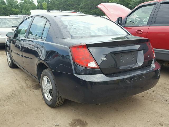 1G8AG52F24Z190958 - 2004 SATURN ION LEVEL BLACK photo 3