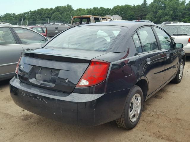 1G8AG52F24Z190958 - 2004 SATURN ION LEVEL BLACK photo 4