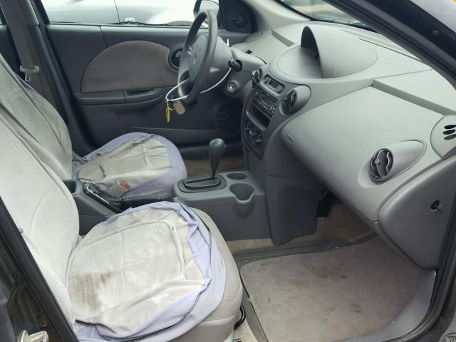 1G8AG52F24Z190958 - 2004 SATURN ION LEVEL BLACK photo 5
