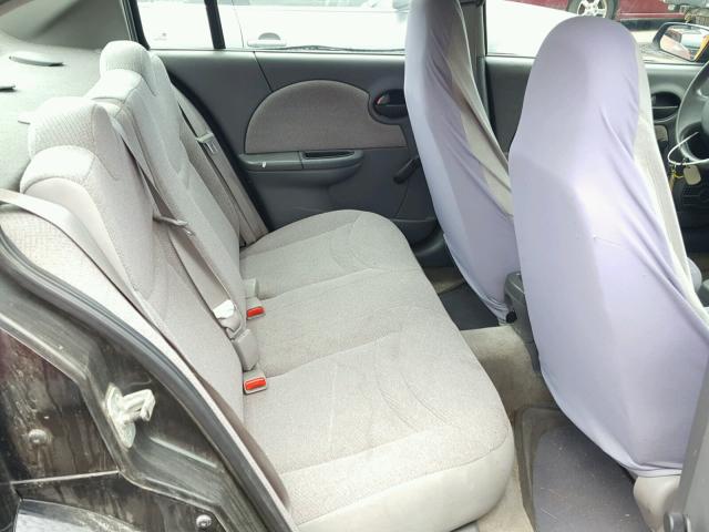 1G8AG52F24Z190958 - 2004 SATURN ION LEVEL BLACK photo 6