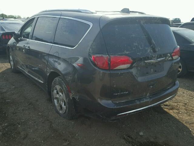 2C4RC1EG5HR686208 - 2017 CHRYSLER PACIFICA T GRAY photo 3