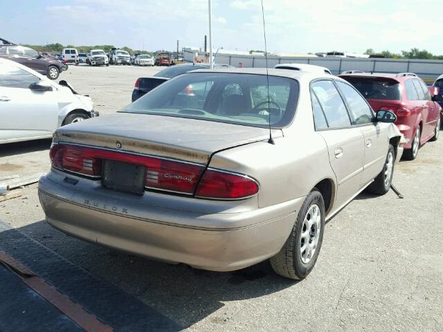 2G4WS52J031106184 - 2003 BUICK CENTURY CU TAN photo 4