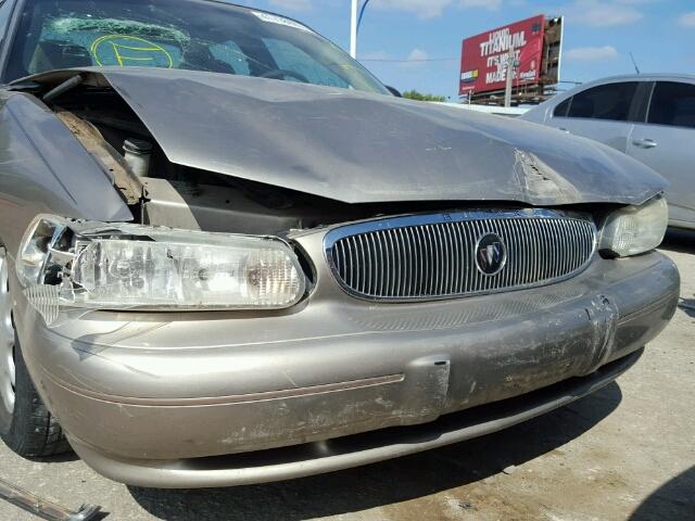 2G4WS52J031106184 - 2003 BUICK CENTURY CU TAN photo 9