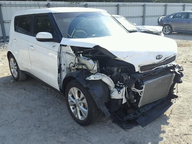 KNDJP3A56F7796359 - 2015 KIA SOUL + WHITE photo 1