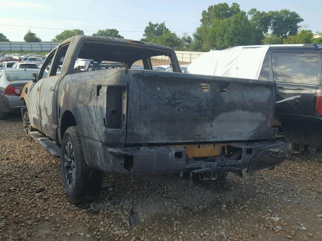 1N6AA1E53HN513203 - 2017 NISSAN TITAN SV BURN photo 3