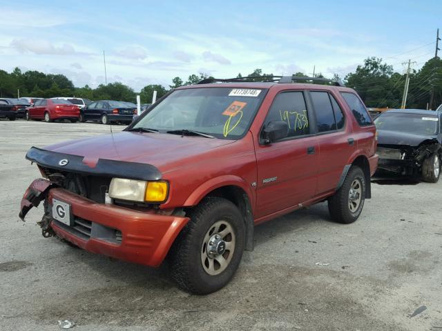 4S6CK58W2X4415890 - 1999 HONDA PASSPORT E MAROON photo 2