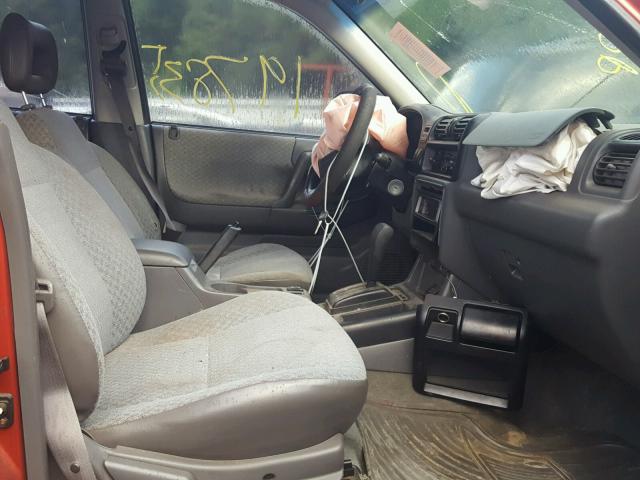 4S6CK58W2X4415890 - 1999 HONDA PASSPORT E MAROON photo 5