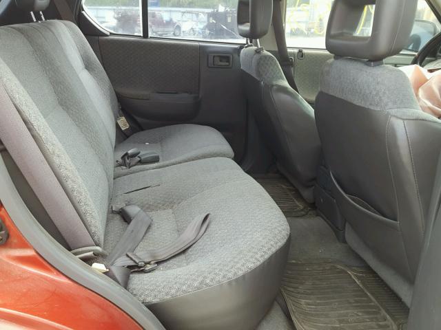 4S6CK58W2X4415890 - 1999 HONDA PASSPORT E MAROON photo 6