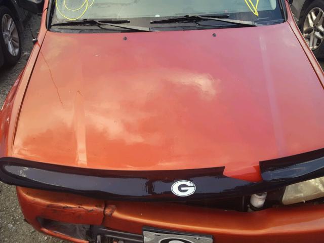 4S6CK58W2X4415890 - 1999 HONDA PASSPORT E MAROON photo 7