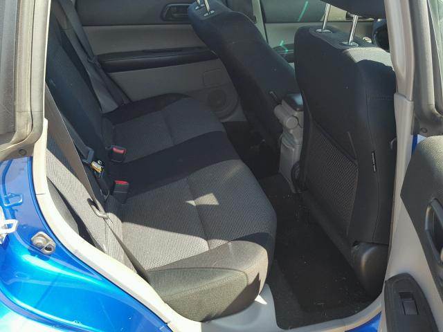 JF1SG66668H707092 - 2008 SUBARU FORESTER S BLUE photo 6
