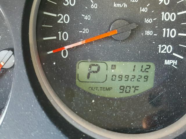 JF1SG66668H707092 - 2008 SUBARU FORESTER S BLUE photo 8