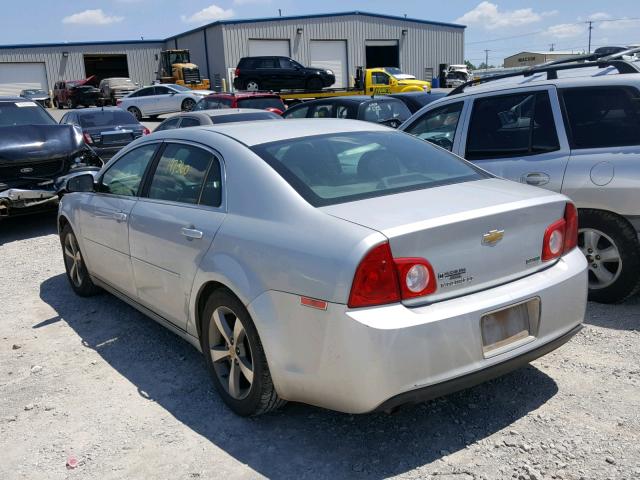 1G1ZC5EU6BF335179 - 2011 CHEVROLET MALIBU 1LT ვერცხლისფერი ფოტო 3