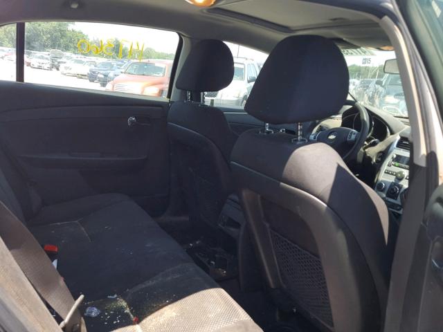 1G1ZC5EU6BF335179 - 2011 CHEVROLET MALIBU 1LT ვერცხლისფერი ფოტო 6